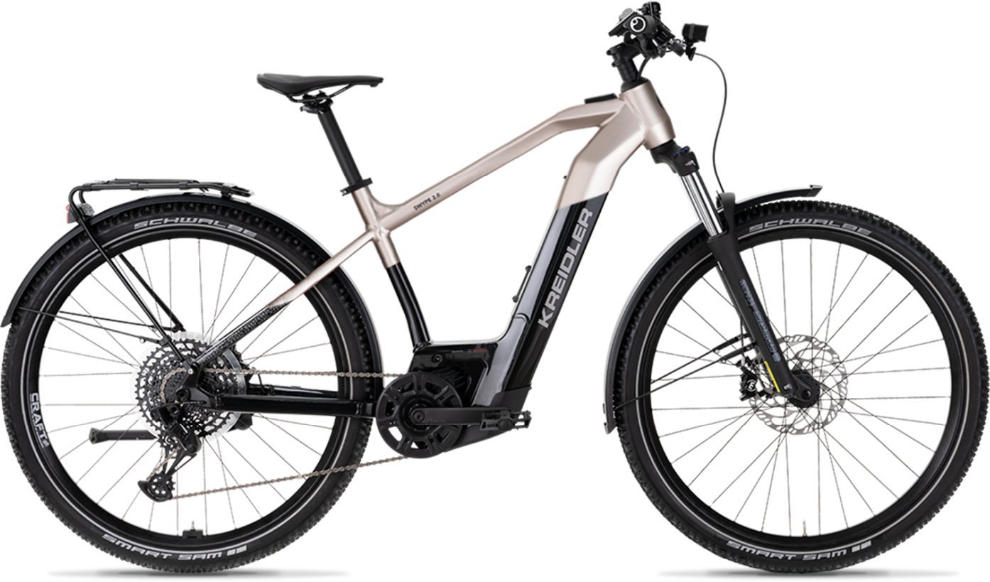 Kreidler Swype 2.0 HT EQ - 625 Wh - 29 Zoll - Diamant - schwarz