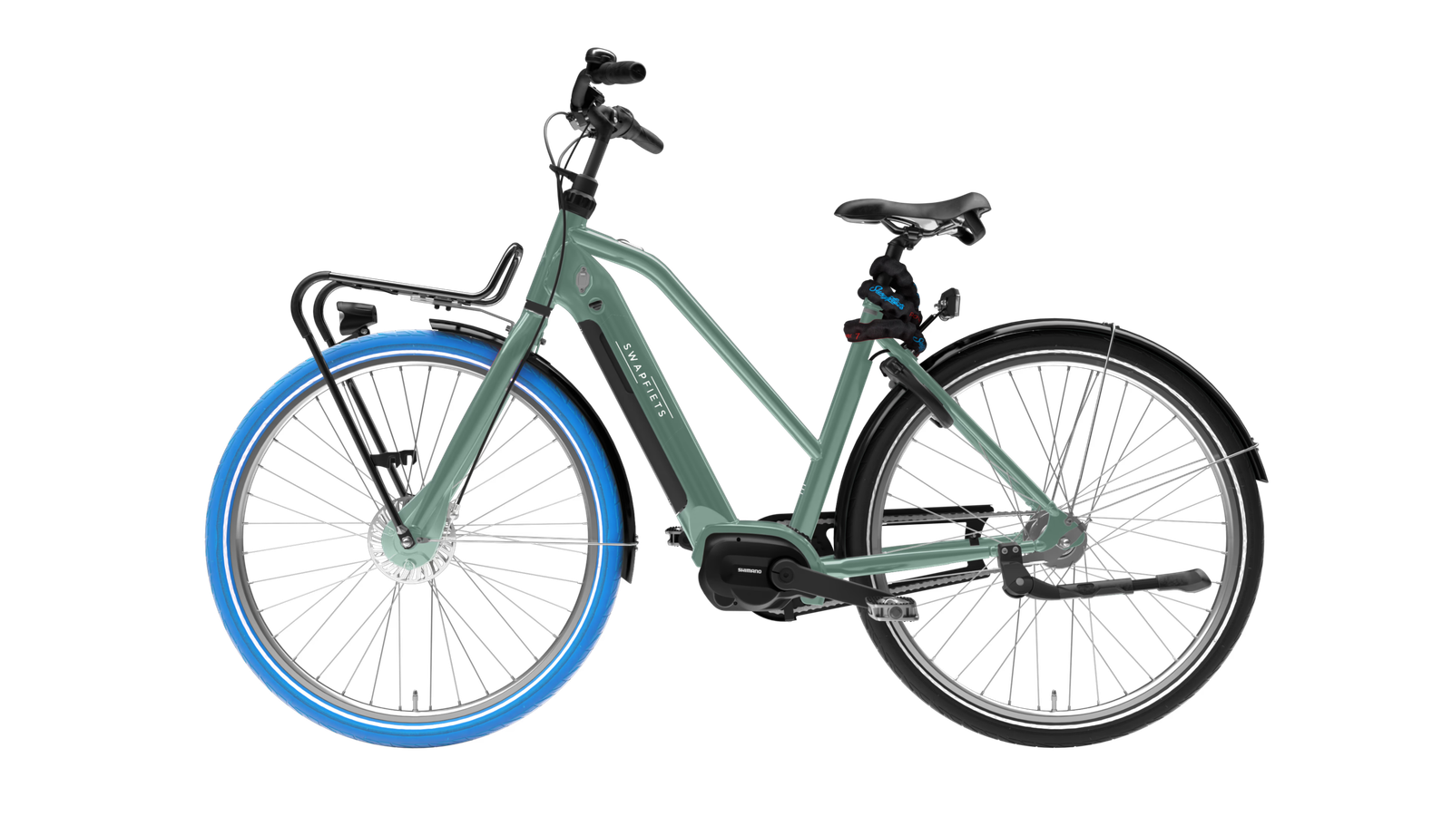 City E-Bike grün