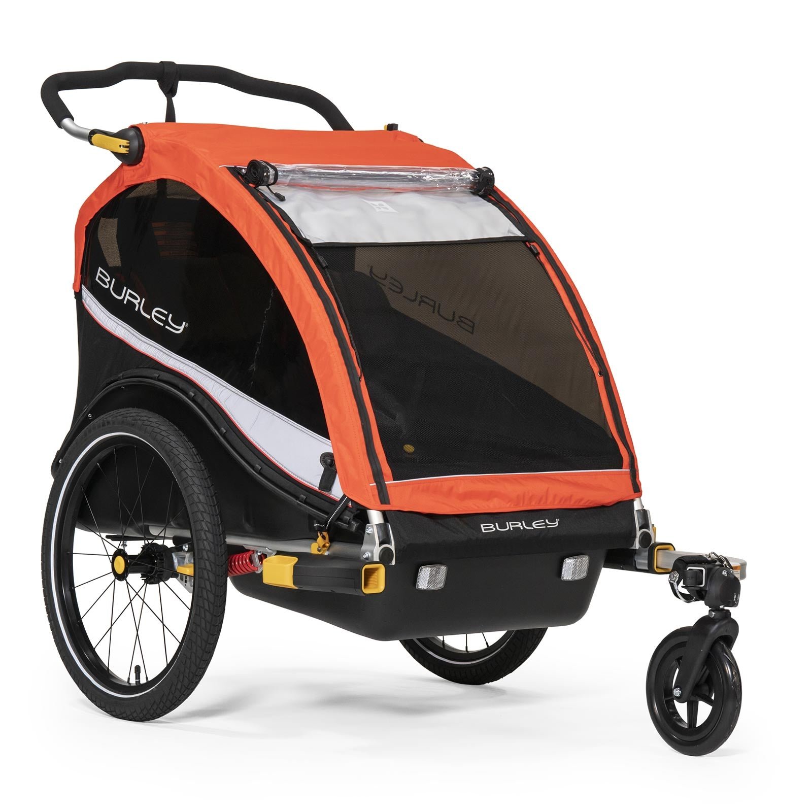 Burley Cub X Kinderanhänger fürs Fahrrad (2019/2020) - Atomic Red