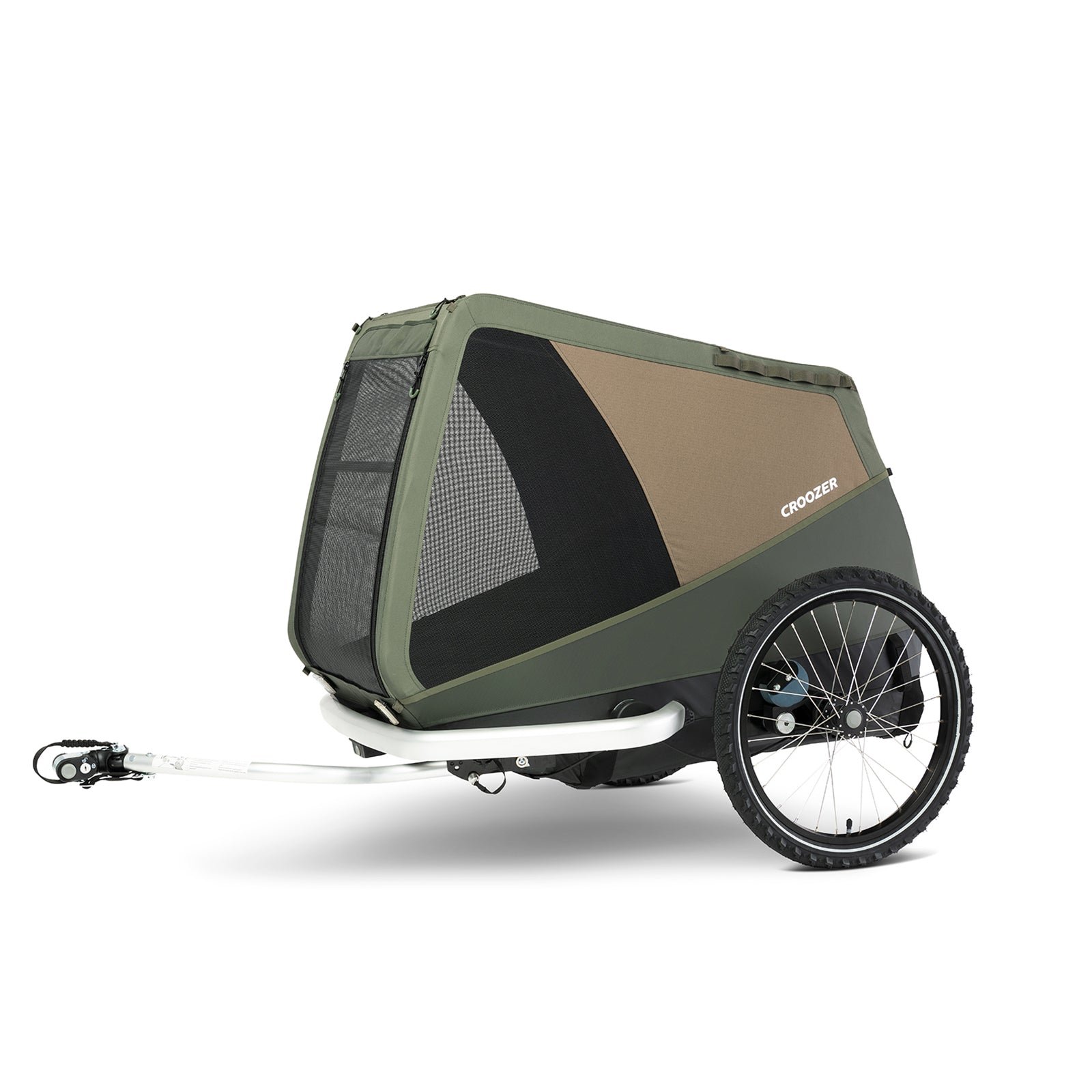 Croozer Dog Mikke Hundefahrradanhänger - Moss green - Moss green