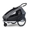 Croozer Kid Keeke 1 Kinder-Fahrradanhänger - Mountain grey