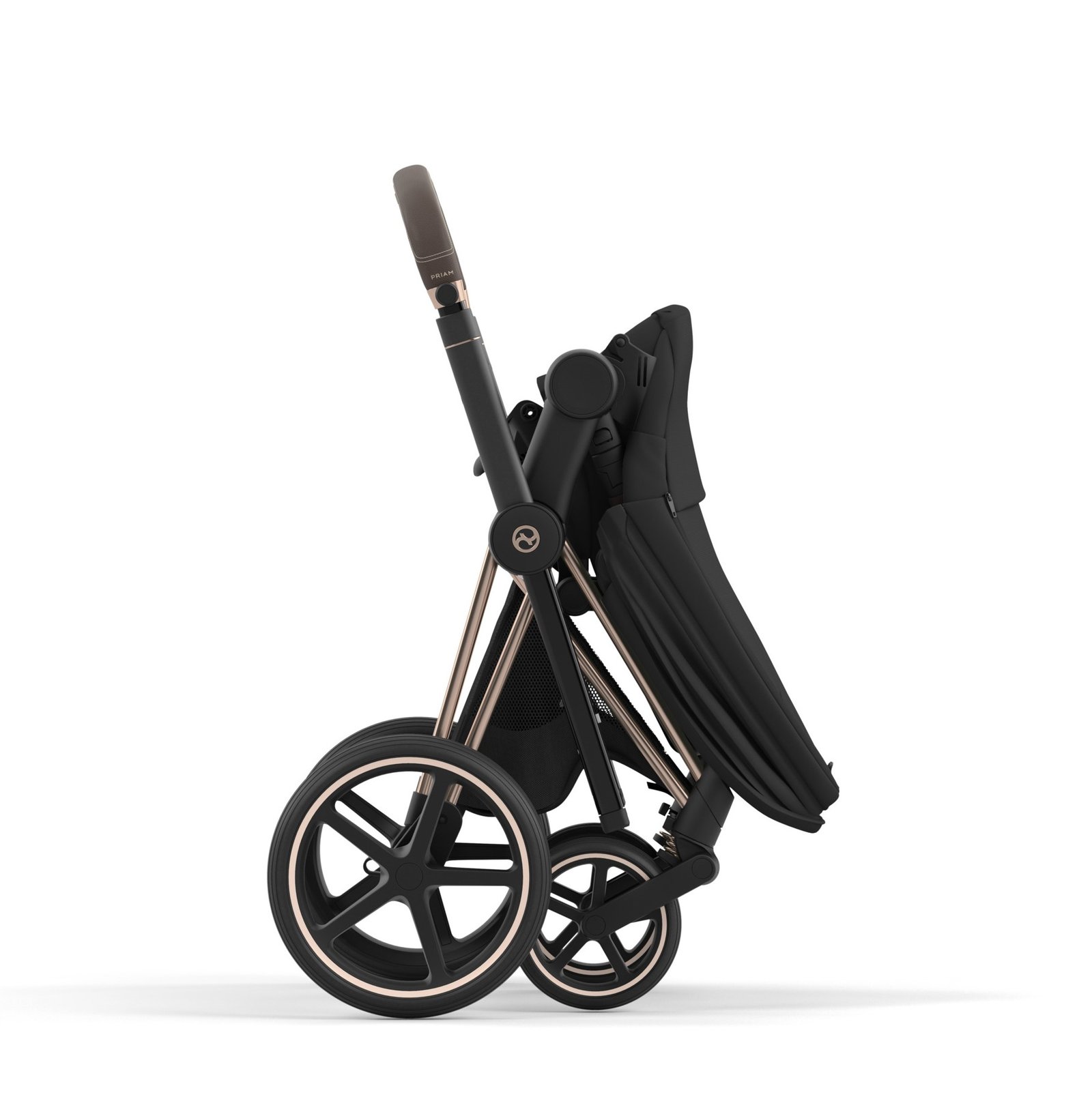 Cybex Platinum Kombikinderwagen Priam - Sepia Black/Rose Gold