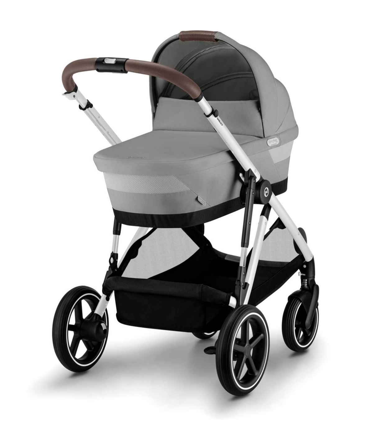 Cybex Gold e-Gazelle S Kombikinderwagen - Stone Grey